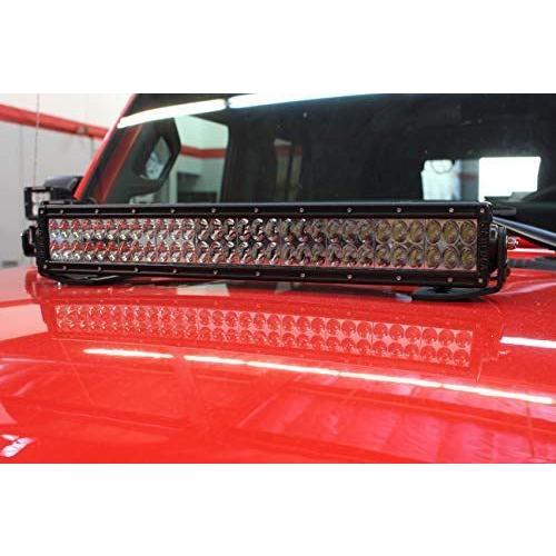 Go Rhino Apply to 20&quot; LED bar Center Hood Light Mo...