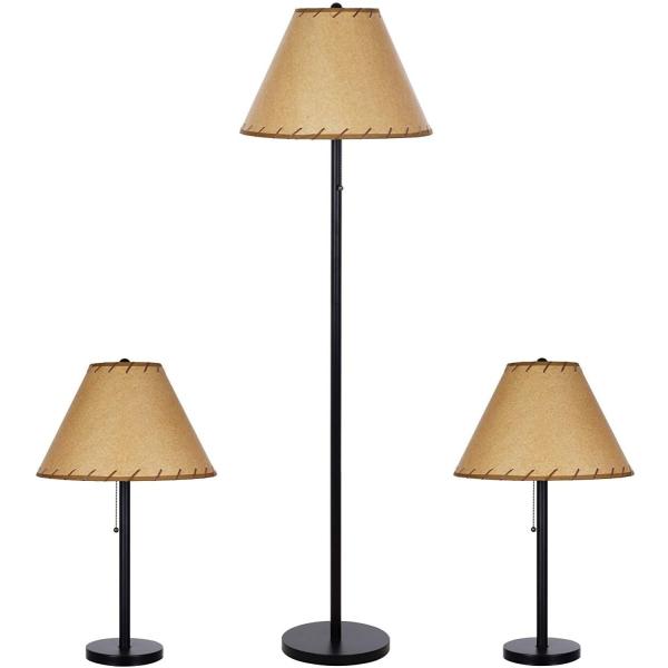 Catalina Lighting 22972-000 Rustic Cabin Lodge 3-P...