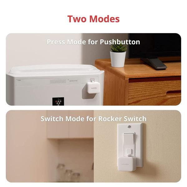 SwitchBot Smart Switch Button Pusher - No Wiring, ...
