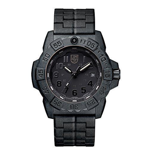 Luminox Navy Seal Mens Watch Black Out (XS.3502.BO...