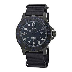 Glycine Combat SUB Automatic Black Dial Men's Nylon Watch GL0098