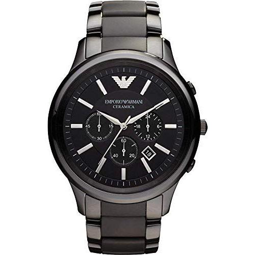 Ceramic Black Date Dial 47mm Men Chronograph Wrist...