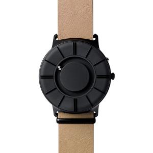 Eone Bradley Apex Black Watch Sand Leather Band