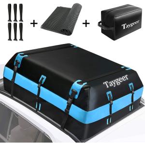 Taygeer Rooftop Cargo Carrier, 21 Cubic Feet Soft-Shell Waterproof Roo｜hal-proshop2