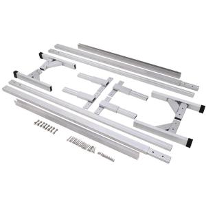 Lonwin Adjustable Aluminum Trailer Ladder Rack fit for Enclosed Traile｜hal-proshop2