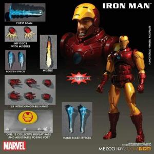 Mezco One:12 Collective Iron Man Action Figure｜hal-proshop2