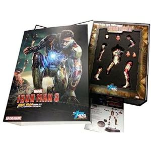 Dragon Models Iron Man 3 MK XLII Battle-Damaged Armor Action Hero Vign｜hal-proshop2
