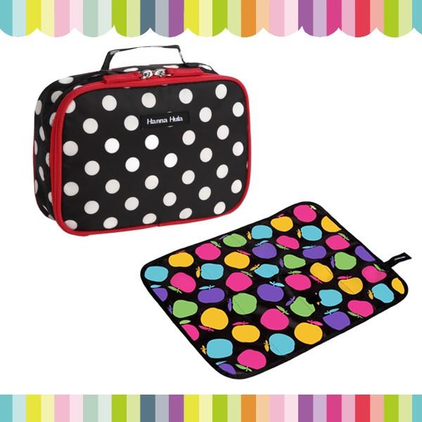 【送料無料】おむつポーチ&amp;おむつ替えシートのセット ハンナフラ（Hanna Hula）私のお気に入り...