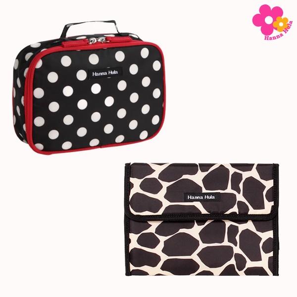【送料無料】おむつポーチ&amp;ジャバラケースのセット ハンナフラ（Hanna Hula）私のお気に入りセ...