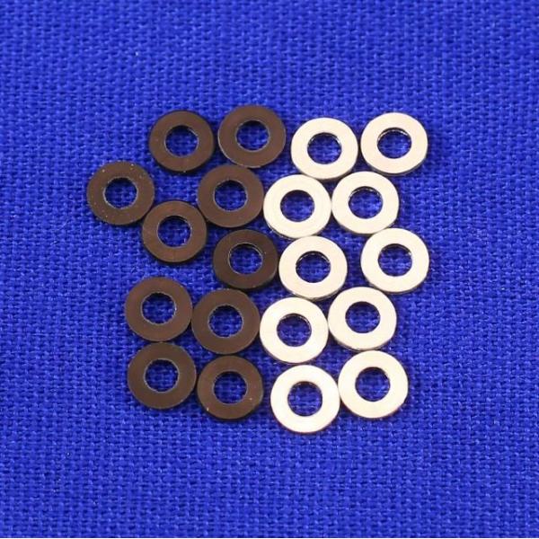 TOBEE CRAFT (トビークラフト)  M2アルミ&amp;プラ0.5mmスペーサー　各10ヶ入り