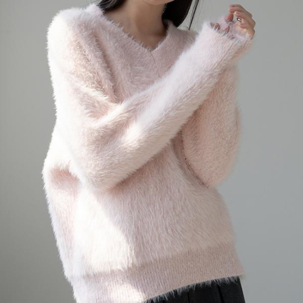 シャギーニットセーター / 3,980円(税込)以上で送料無料