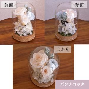 手のひらサイズの プリザーブドフラワー ドーム...の詳細画像5