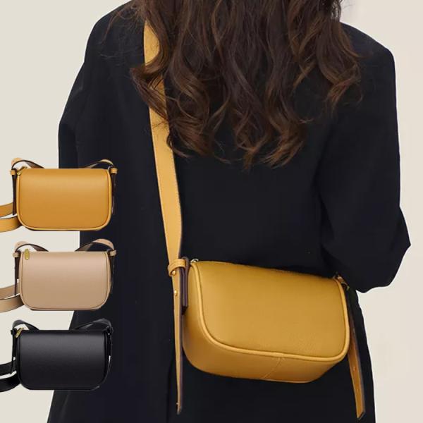 ショルダーバッグ 耐久性あるシンプル 2Wayバッグ 小さめポーチ プレゼント ギフトにも  000...