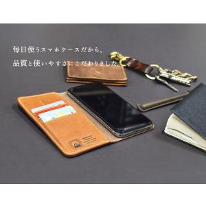 iPhone17 ケース 手帳型 本革 栃木レ...の詳細画像3