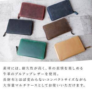 カードケース 通帳ケース 大容量 スキミング防...の詳細画像2