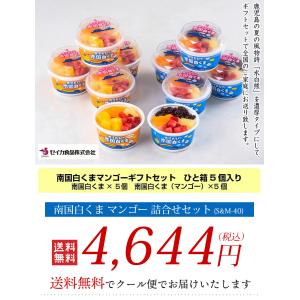 南国白くま マンゴー 詰合せセット(S&amp...の詳細画像4