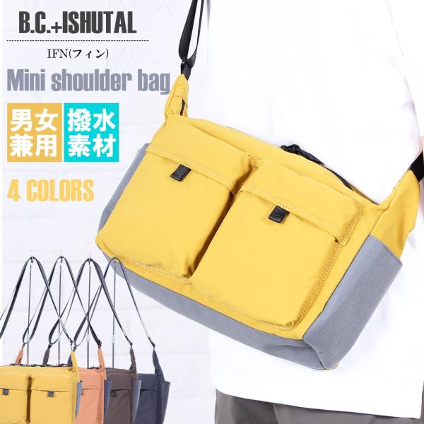 ショルダーバッグ メンズ 斜めがけ ブランド かっこいい 小さめ 軽量 大人 上品 撥水 通勤 通学...