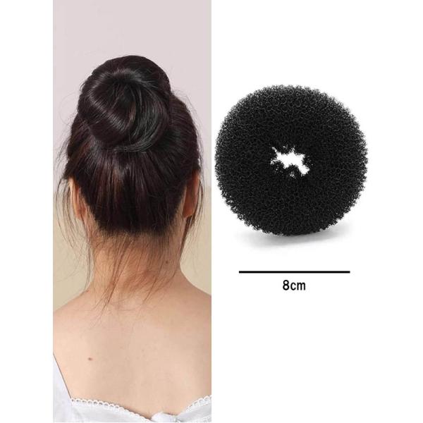 簡単で団子作るのヘアアクセサリーグッズ　ヘアアクセサリー ヘッドアクセ　バレッタ　クリップ　団子 ふ...