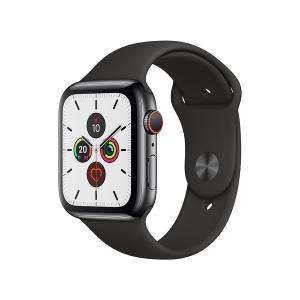 Apple Watch Series 5 GPS+Cellularモデル 44mm MWWK2J/A [スペースブラックステンレススチールケース/ブラックスポーツバンド]