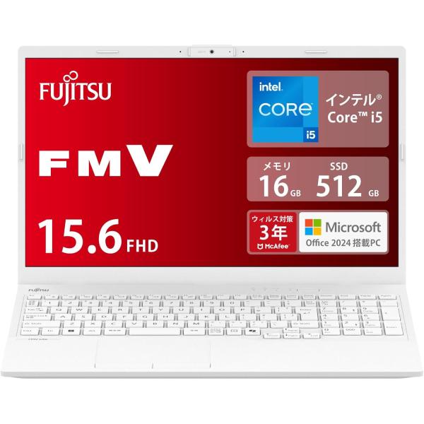 ●【新品】富士通  FMVWJ2A15W_AZ  FMV Lite WA1/J2 《Core i5/...