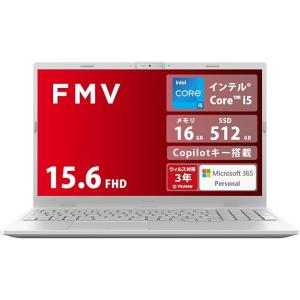 ■【新品】富士通 FMVWK3E15W_AZ Note E WE1-K3《Core i5-1335U/メモリ 16GB/SSD 512GB/15.6インチ/Windows 11/Microsoft Office付き》
