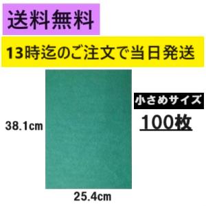 グリーンパーチ 8切り 100枚 耐水紙 381mm×254ｍｍ 厚さ（21Ｋ）小さめ魚用【吸水紙・...