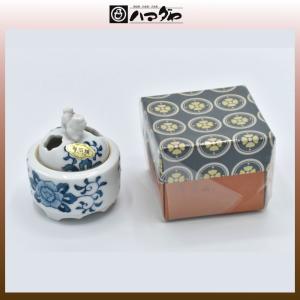 香炉 お香 香木 陶器 磁器 有田焼 青磁牡丹彫 香炉（木箱入