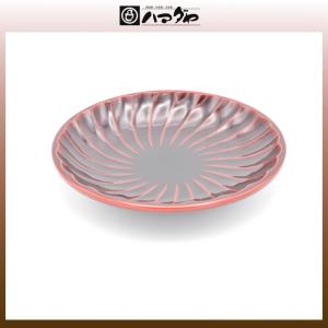 山中塗 鉢 8.0乱菊鉢古代朱 item no.1f322｜hamadaya-shokki