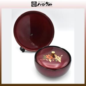 会津塗 茶器セット 夏目型茶筒・茶ガラ入・茶托5組セット item no