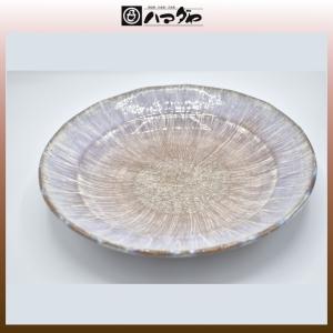 萩焼　皿　敬三作　光彩大皿　木箱入り item no.1f684｜hamadaya-shokki