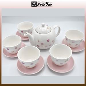 茶道具 菓子器 銘々皿 輪島塗り 鉄線蒔絵 半月形 天然木製 5枚セット