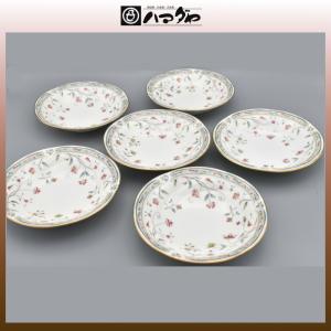 ノリタケ ボーンチャイナ 花更紗 ミート皿 6枚セット 在庫限り item no