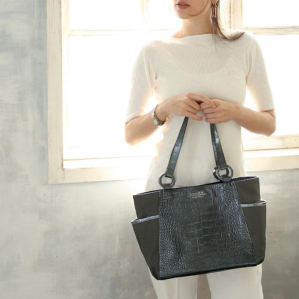 【cooga】働く女性に贈る、史上もっとも収納上手な10ポケットDresser Tote（ドレッサー...