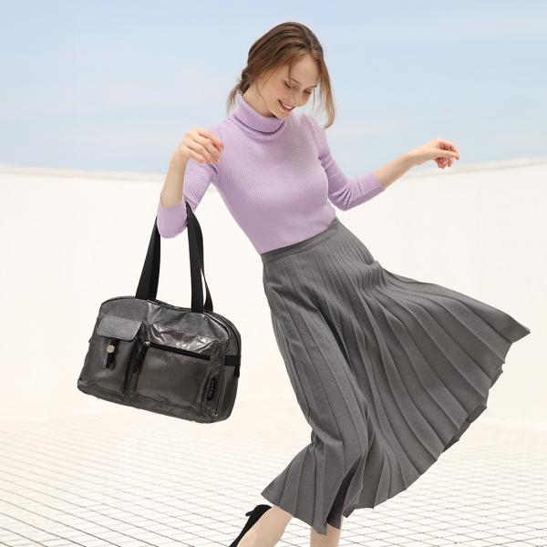 【cooga】驚くほど軽い機能美A4ボストンBalone（バローネ）｜ふわりと浮かび上がるほど軽い、...