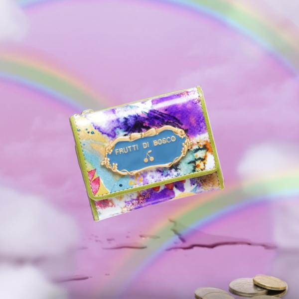 【FRUTTI】雨上がりの空に、虹を咲かせて。ミニウォレットMezzo Dream Unicorn ...