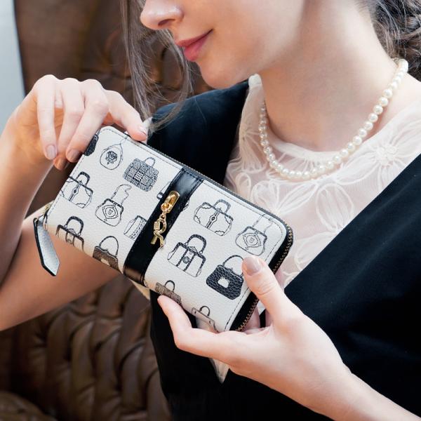 【ロベルタ】ロベルタの創造の旅が始まったアトリエをウォレットに。ラウンド長財布atelier wal...