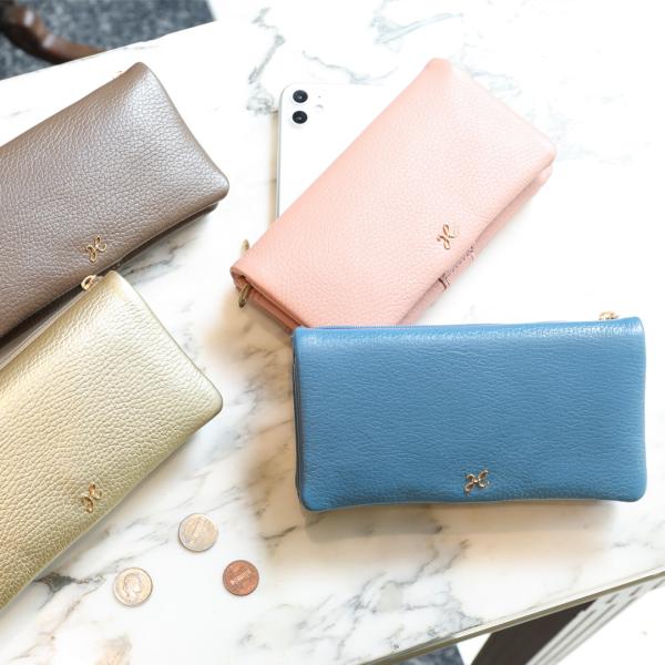 【傳濱野】大ヒットスマホ財布◆スマホも入ってランチが楽しくなる長財布 特別モデル Ryufka Fe...