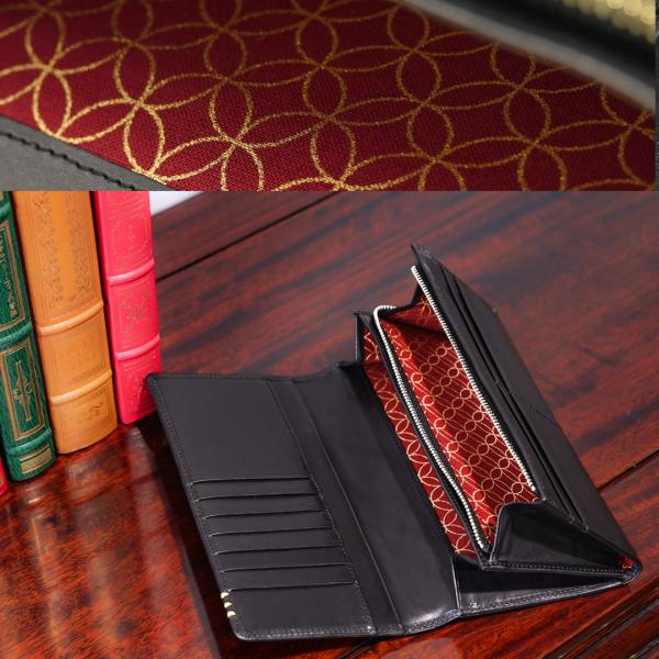 【傳濱野】≪メンズ≫Ver.七宝ゴールドで仕立てる人気長財布　CLASSICO FURBO（クラシコ...