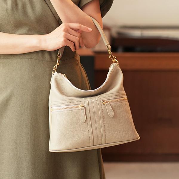 【傳濱野】日常に気品を添える、きちんと2wayデイリーバッグの決定版Ciel（シエル） レディースバ...