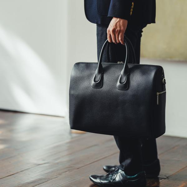 【傳濱野】≪メンズ≫出張に最適なキャリーオールボストンCavaliere Dario（カヴァリエーレ...