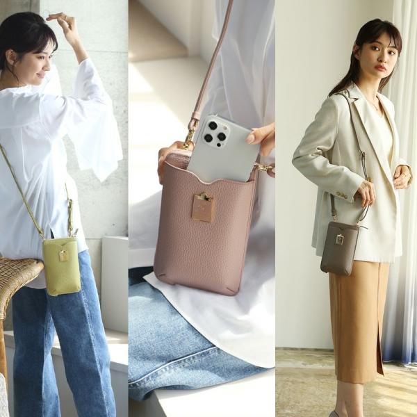 【HerSchedule】「綺麗な色がもっと好きになる」スマートフォンショルダー　Palme　amo...