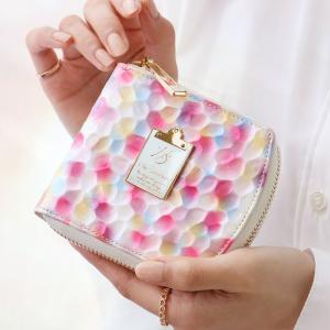 【HerSchedule】チェレットbillfold（二つ折りウォレット）空高く舞い上がる風船エナメル BalloonRelease（バルーンリリース）ハースケジュール｜hamano