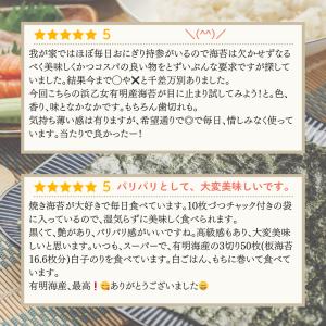 海苔 焼き海苔 全形10枚 有明海産 ポイント...の詳細画像5