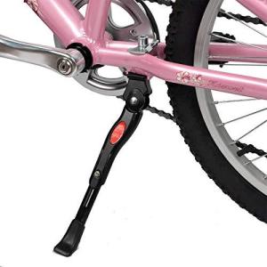 Cyfie 自転車 スタンド キックスタンド 六角レンチ付き 長さ調節可能 軽量 片足 アルミニウム合金製