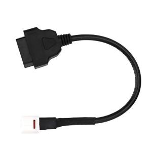 バイク用OBD2診断ケーブル　スキャナー診断ケーブル　4ピン診断ケーブル　OBD2障害コードリーダー　4pin　メンテナンス用品　ヤマハ MT10 F