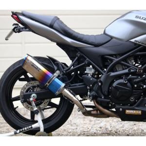 スズキ SV650 2016-2024 LCIPARTS ショートチタン スリップオン
