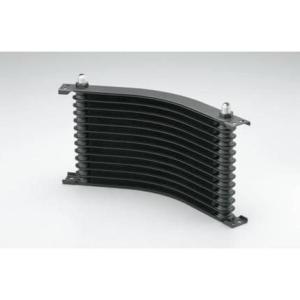 ラウンドオイルクーラーコアブラック塗装 13段用/ホースサイズ#6 PLOT（プロト）