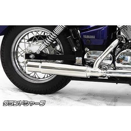 グランドシャープマフラー スリップオン ウイルズウィン（WirusWin） ドラッグスター250（B...