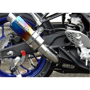 YZF-R3（RH07J） マフラーヒートガード アルミ製ブラック WR'S（ダブル