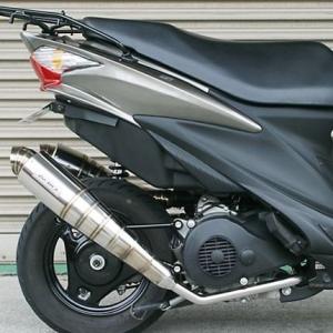 アドレスＶ１２５ デュアルマフラー　アトミックツインマフラー　バズーカタイプ WirusWin アドレスV125 アトミックツインマフラー バズーカ